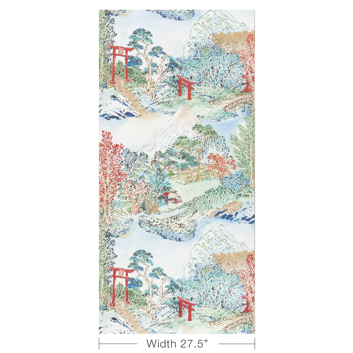 Meiji - Multi - BRUNSCHWIG & FILS Wallpaper