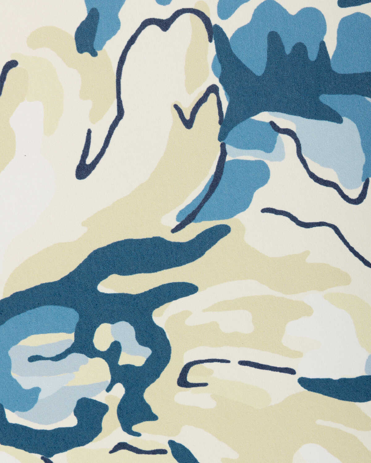 Maintenon - Blue - BRUNSCHWIG & FILS Wallpaper