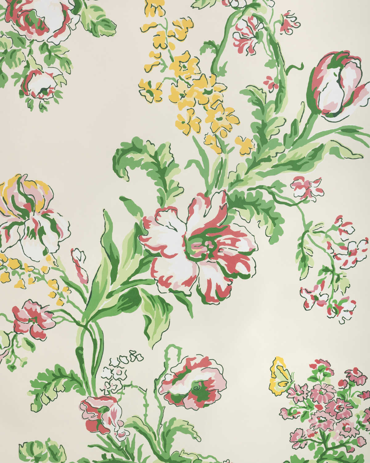 Maintenon - Spring - BRUNSCHWIG & FILS Wallpaper