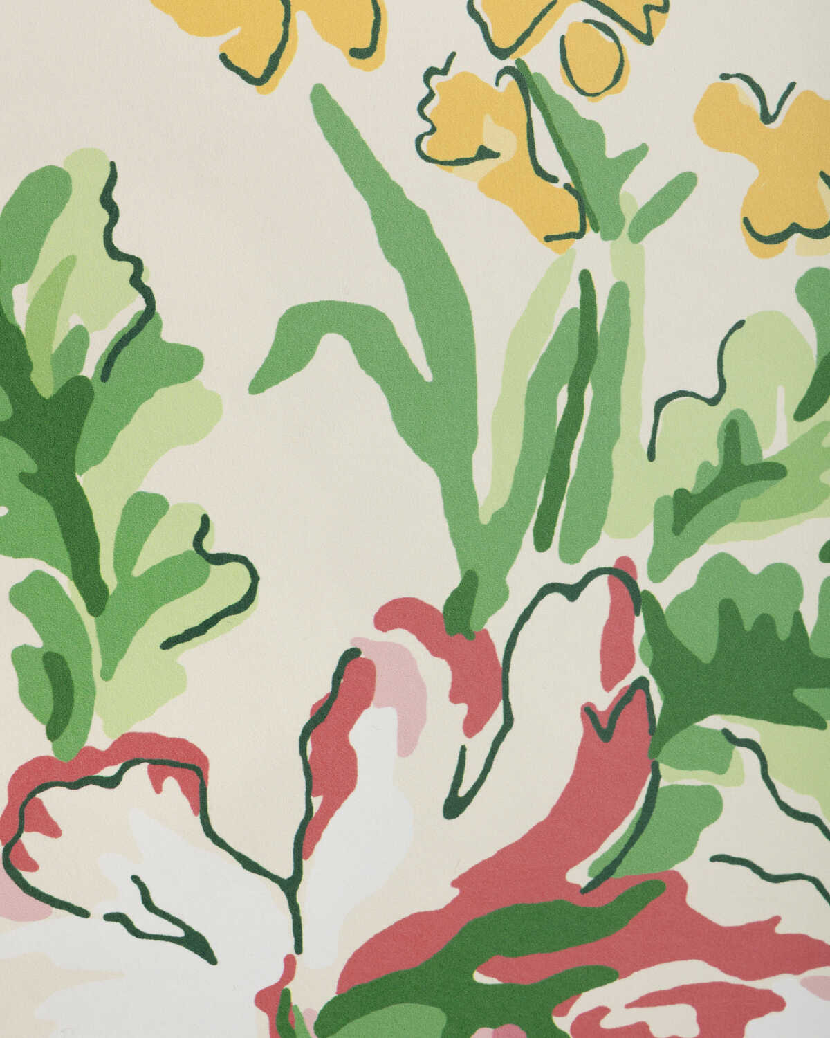 Maintenon - Spring - BRUNSCHWIG & FILS Wallpaper