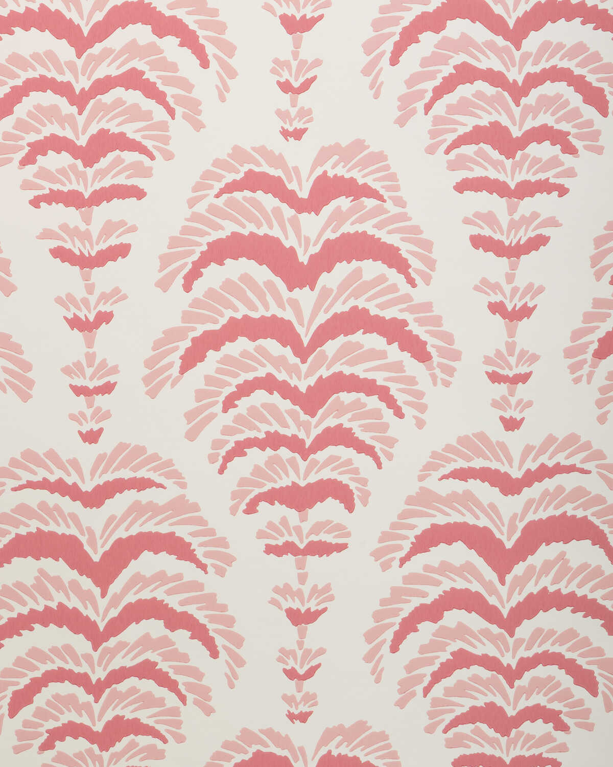 Ponchette - Pink - BRUNSCHWIG & FILS Wallpaper