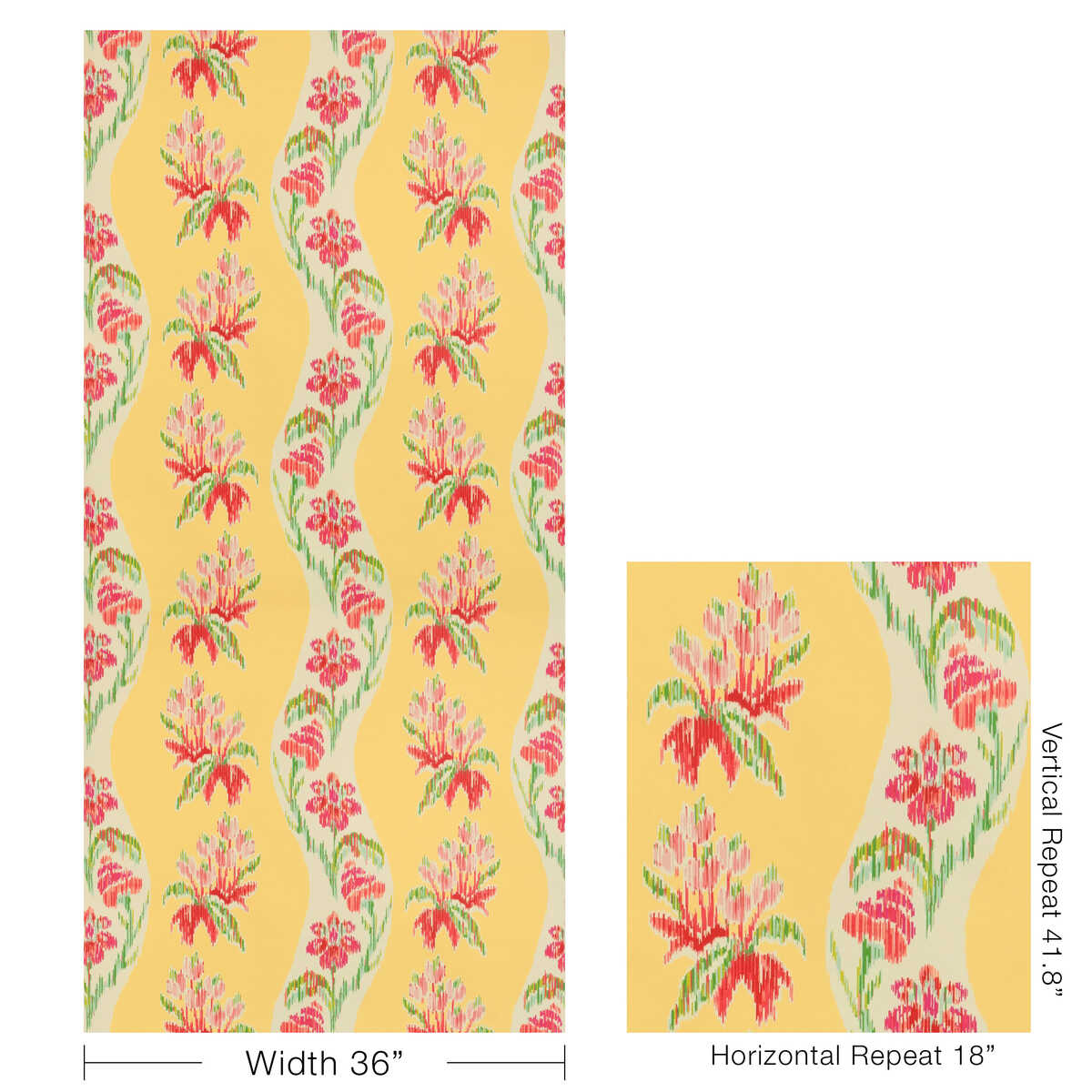 Loring - Spring - BRUNSCHWIG & FILS Wallpaper