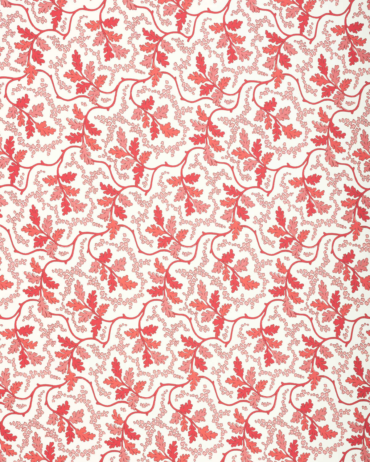 Aureille - Berry - BRUNSCHWIG & FILS Wallpaper
