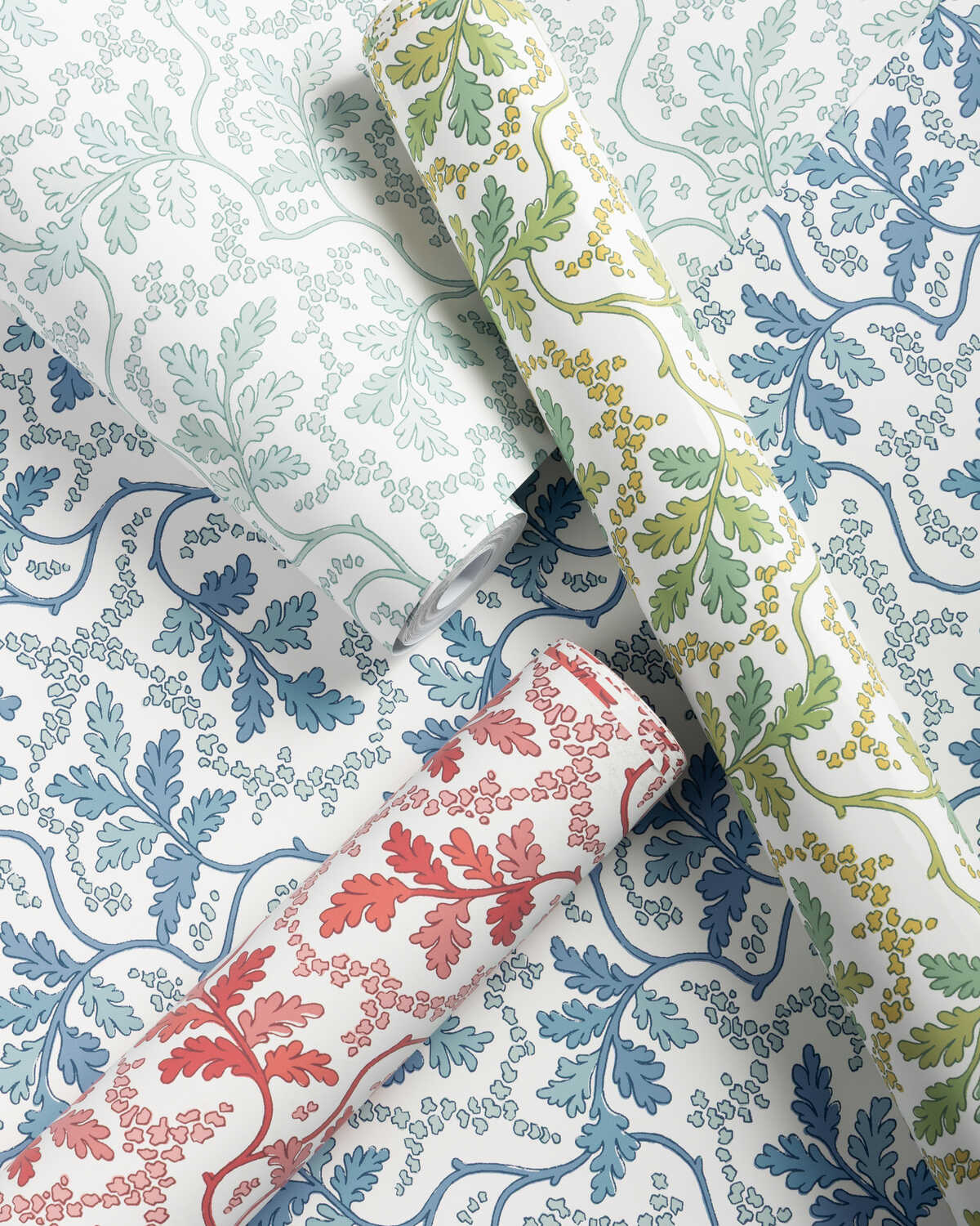 Aureille - Berry - BRUNSCHWIG & FILS Wallpaper