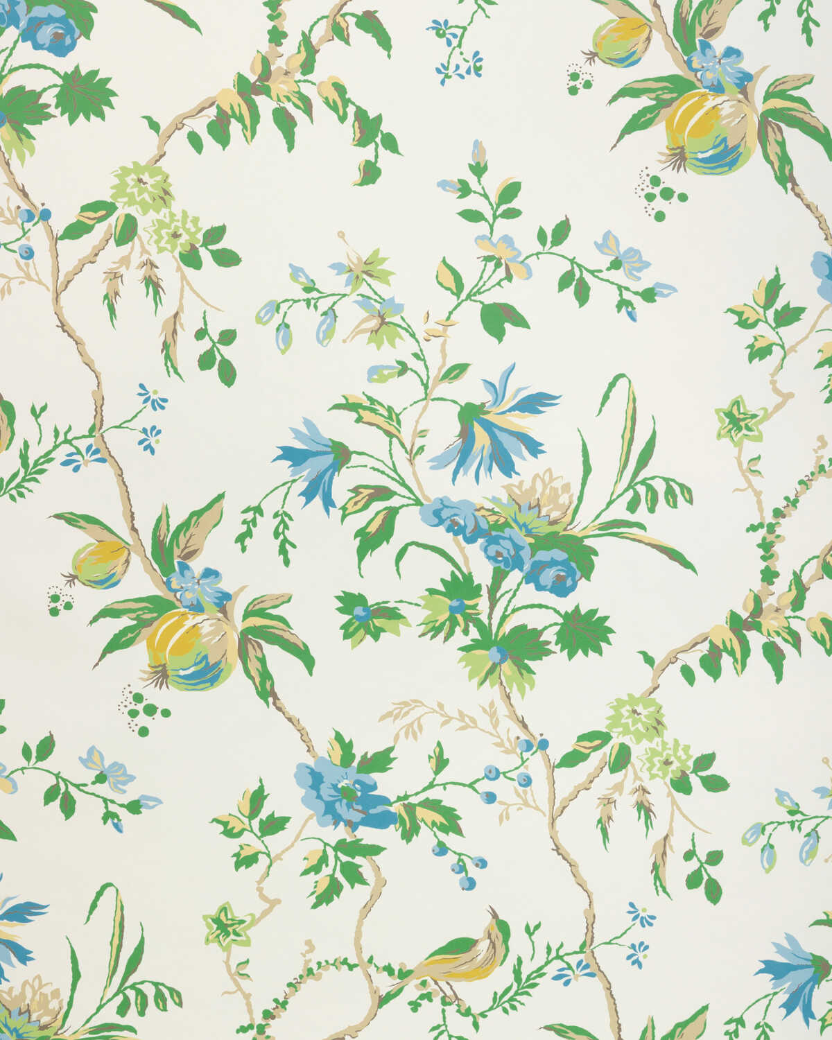 Locklin - Lagoon - BRUNSCHWIG & FILS Wallpaper