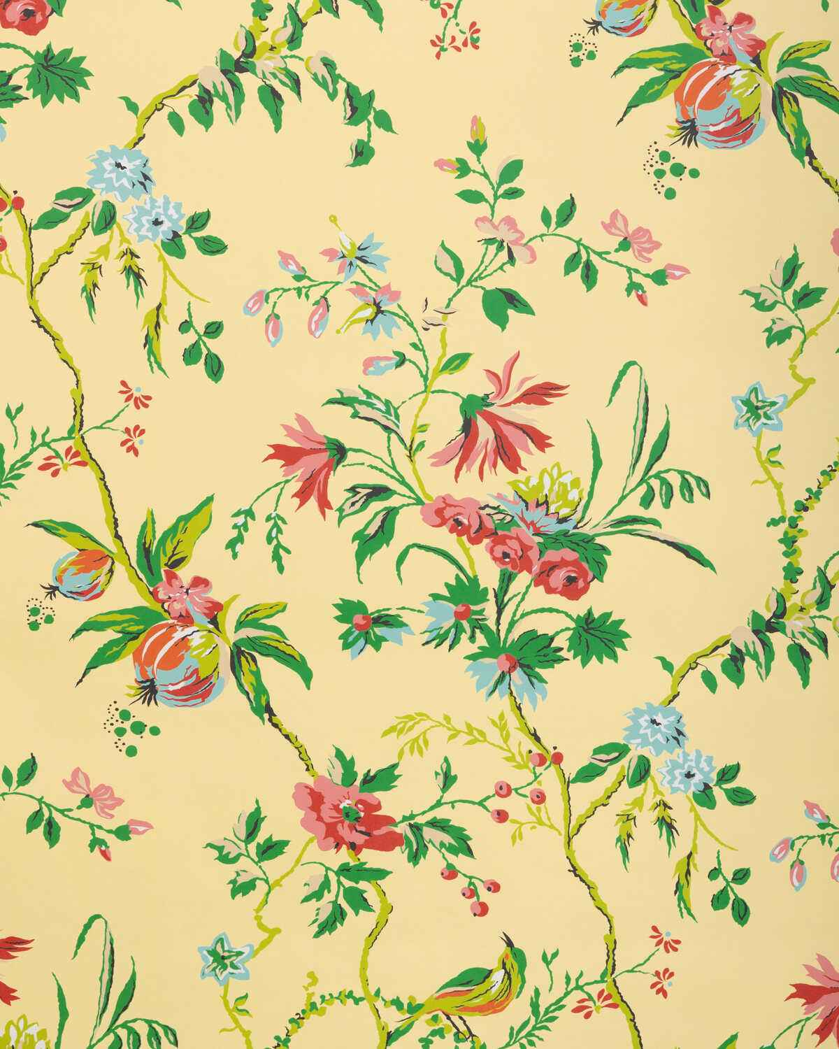 Locklin-Canary-Brunschwig-Fils-Wallpaper