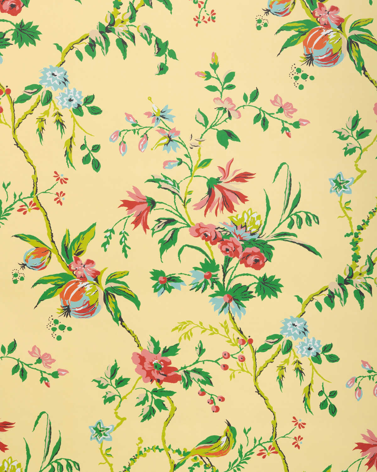 Locklin - Canary - BRUNSCHWIG & FILS Wallpaper