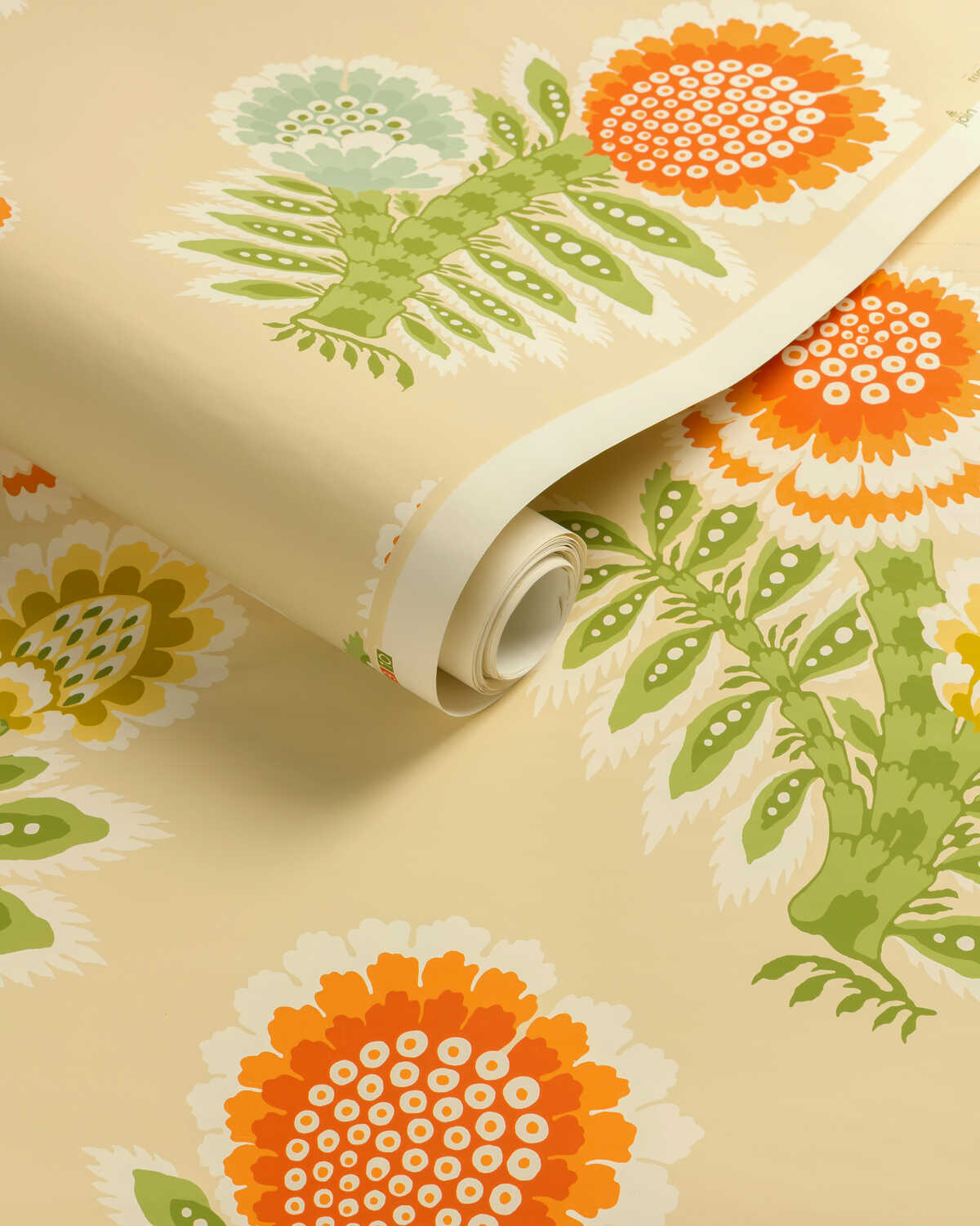 Kumaly - Terracotta - BRUNSCHWIG & FILS Wallpaper