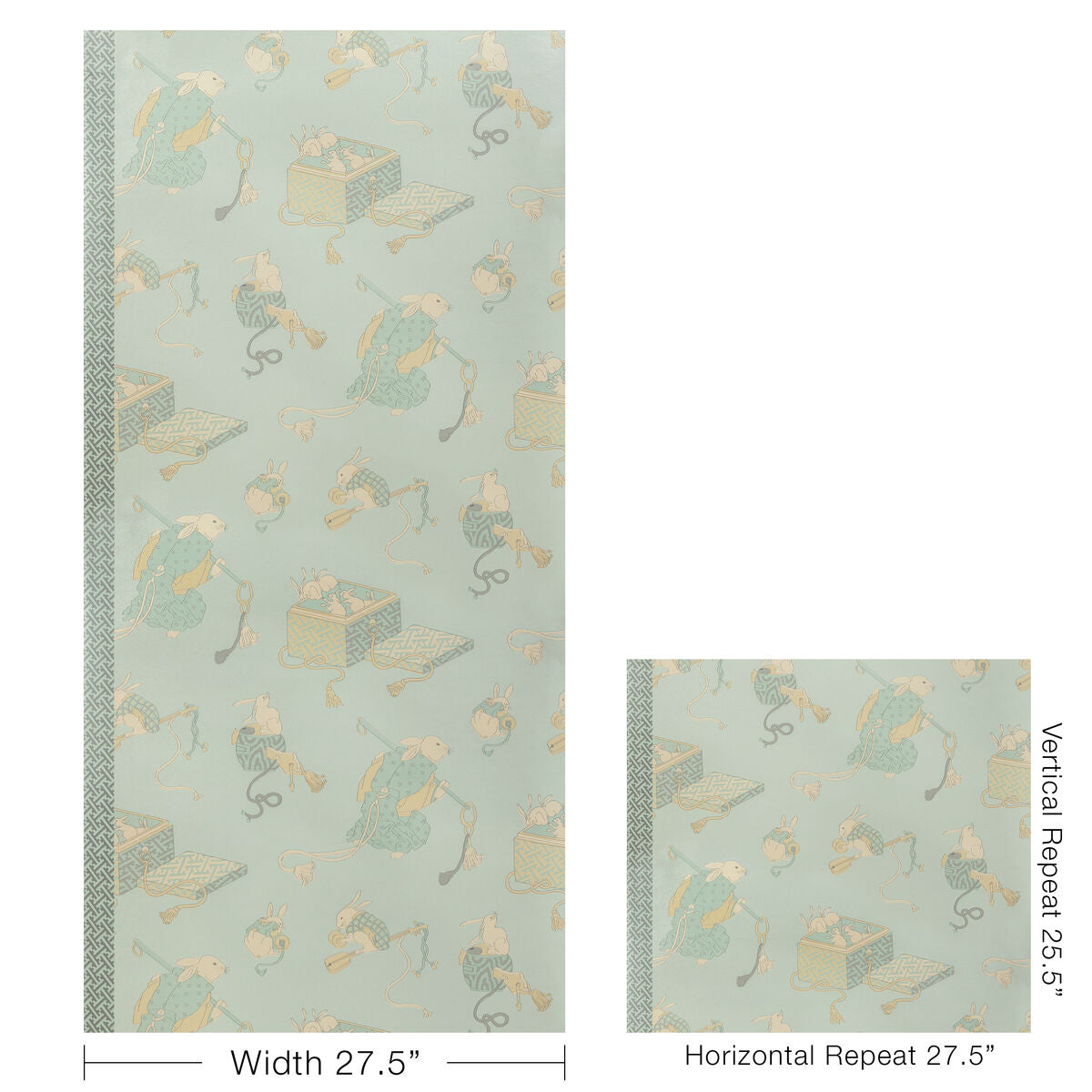 Shimo Met - Mist/Fog - Brunschwig & Fils Wallpaper