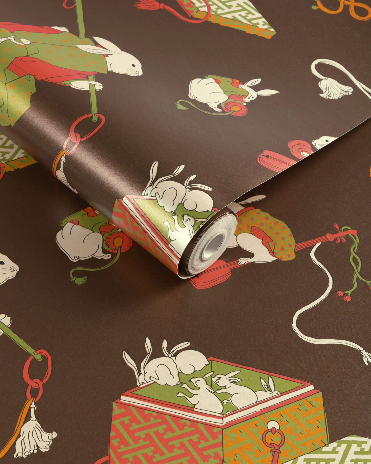 Shimo Met - Multi - Brunschwig & Fils Wallpaper