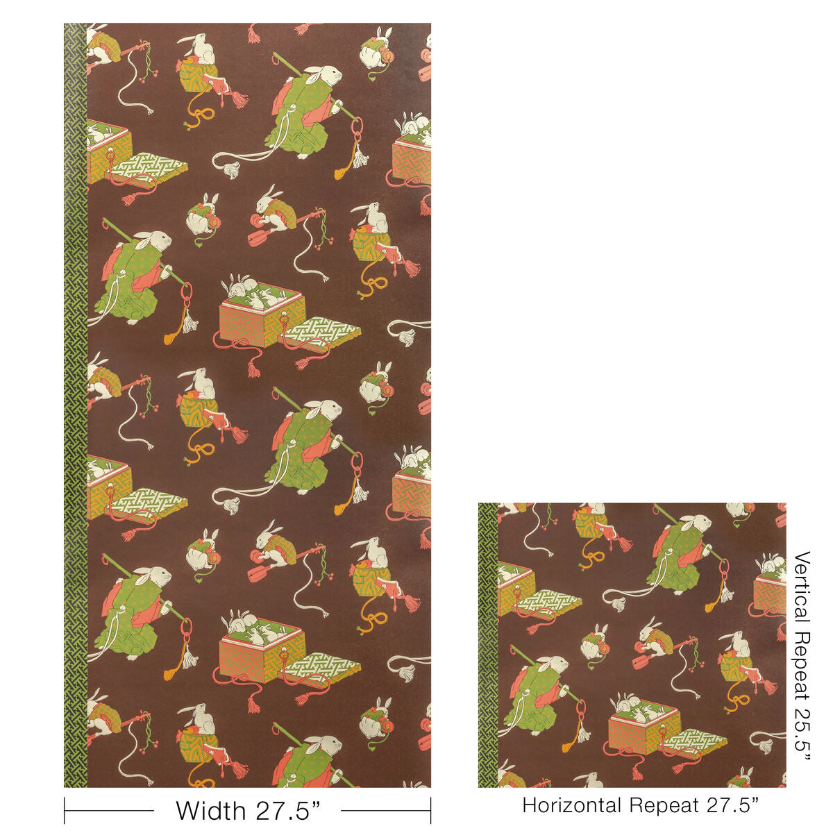 Shimo Met - Multi - Brunschwig & Fils Wallpaper