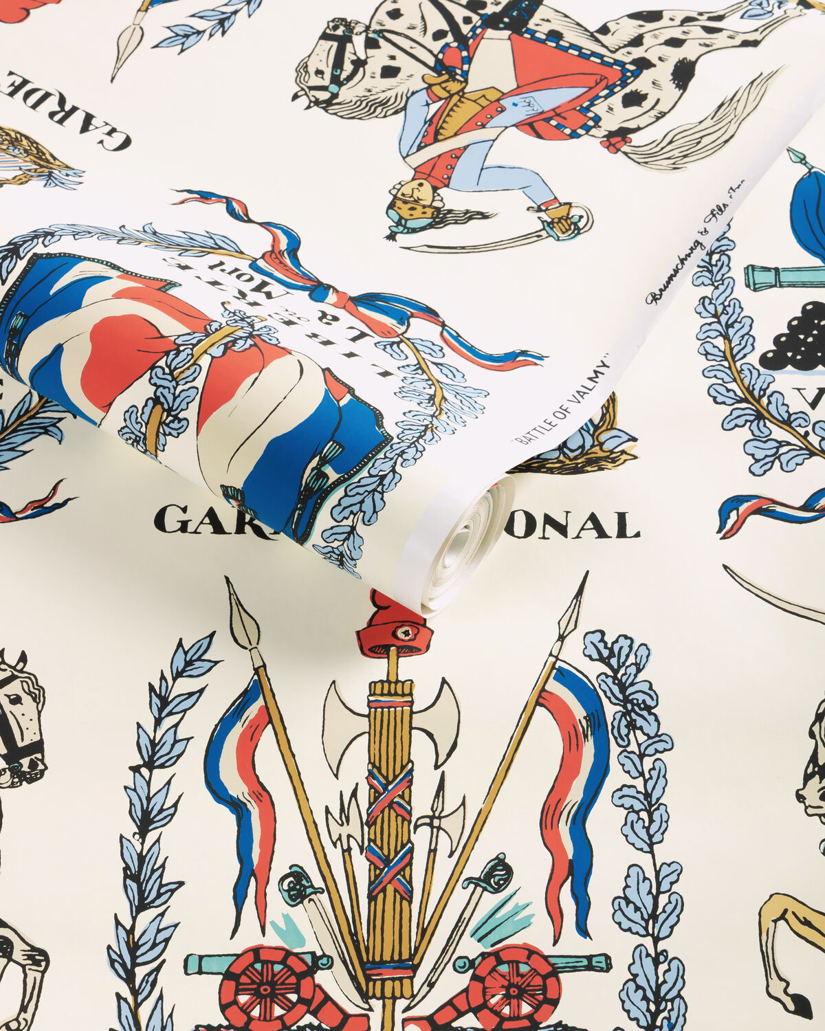 New Battle Of Valmy - Classic - Brunschwig & Fils Wallpaper