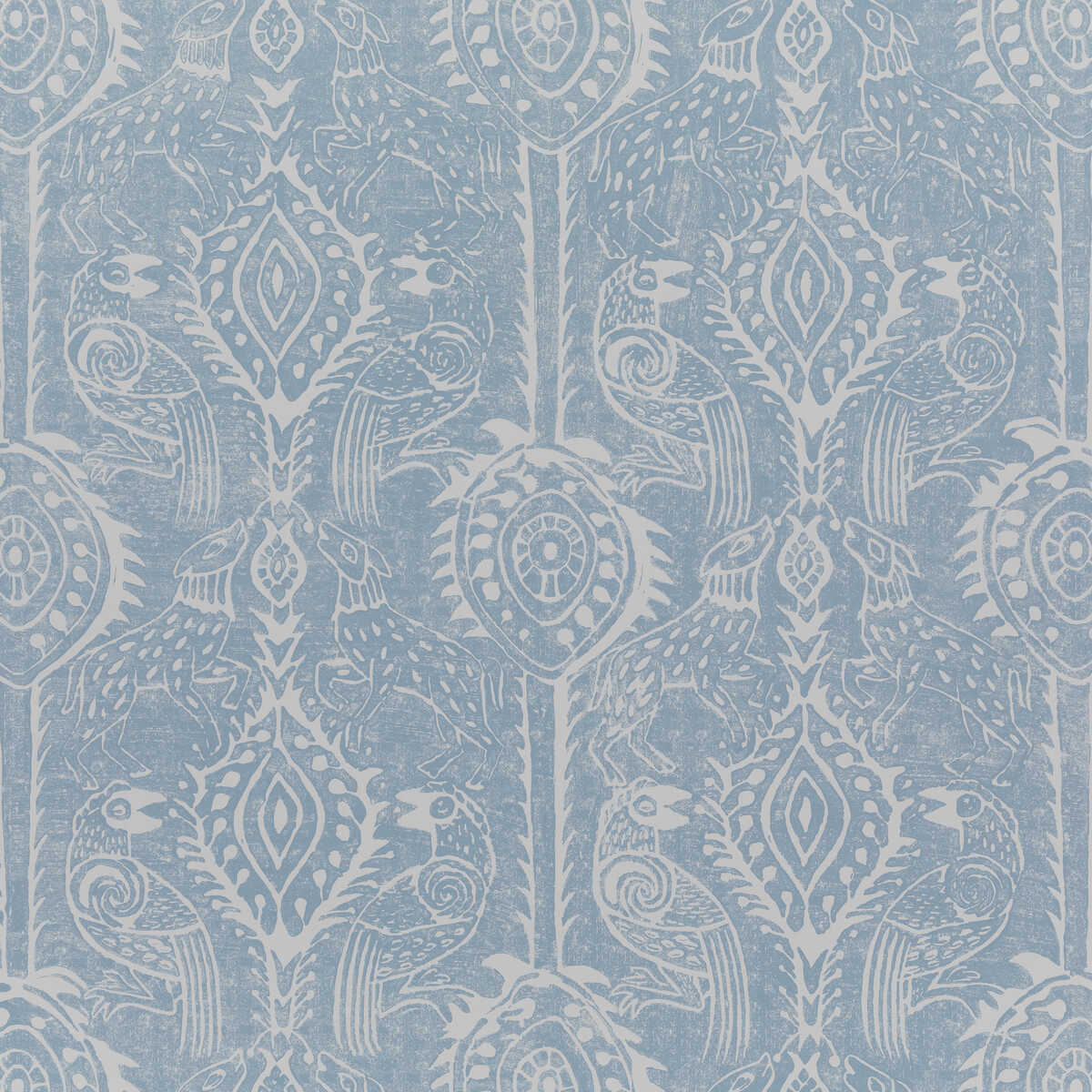 Beasties - Blue - LEE JOFA Wallpaper