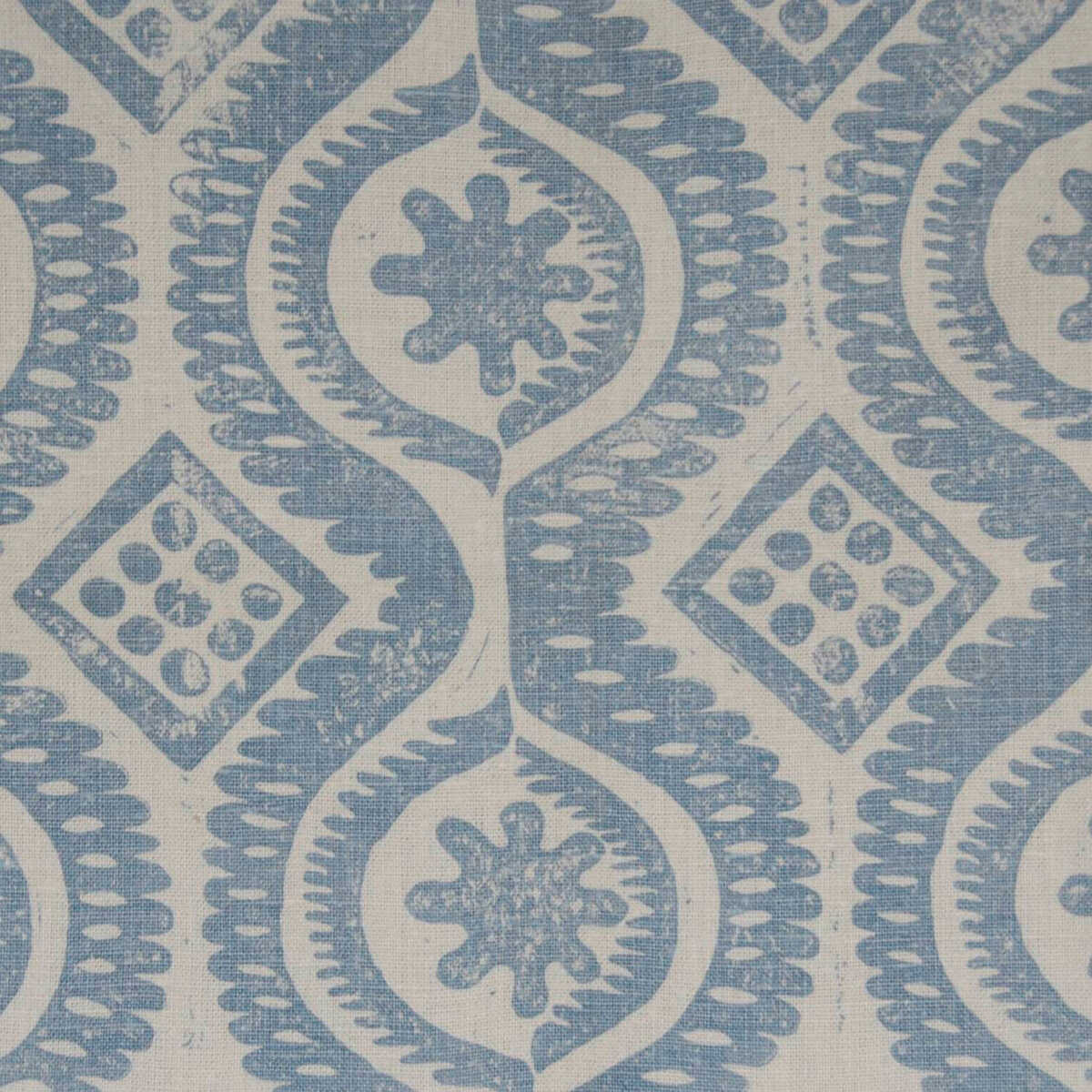 Damask - Blue - LEE JOFA Wallpaper