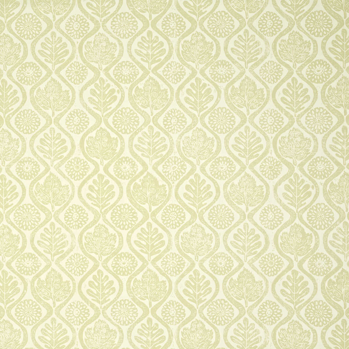 Oakleaves - Green - LEE JOFA Wallpaper