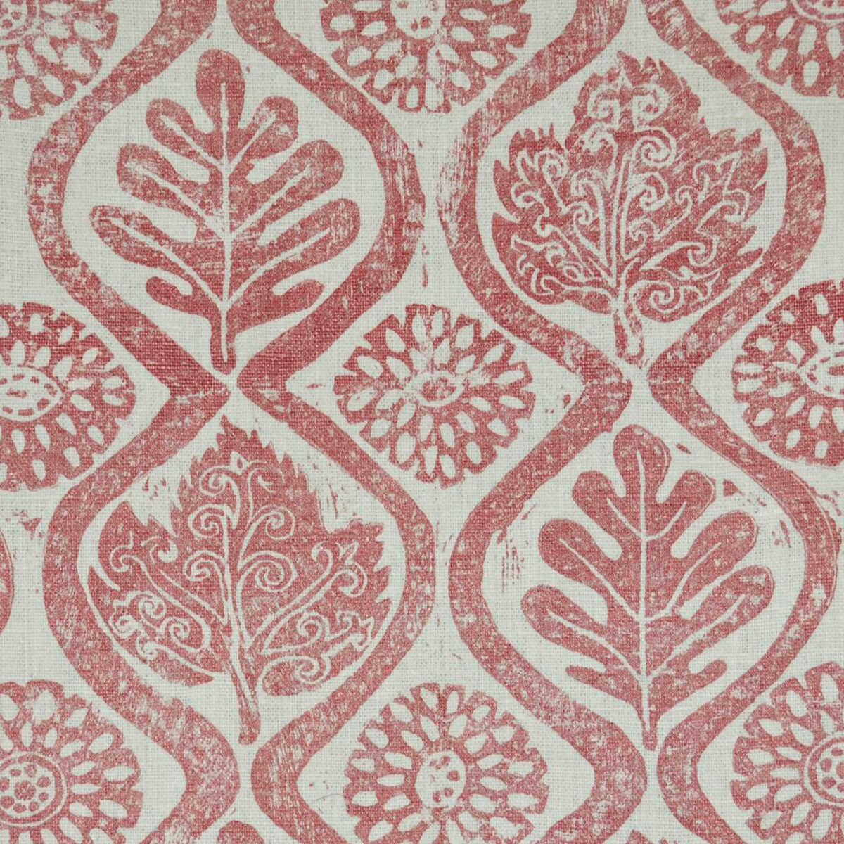 Oakleaves - Pink - LEE JOFA Wallpaper