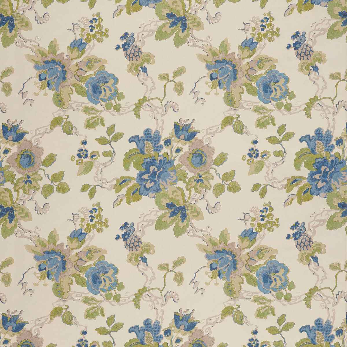 Parnham-Cornflower-Lime-Lee-Jofa-Wallpaper