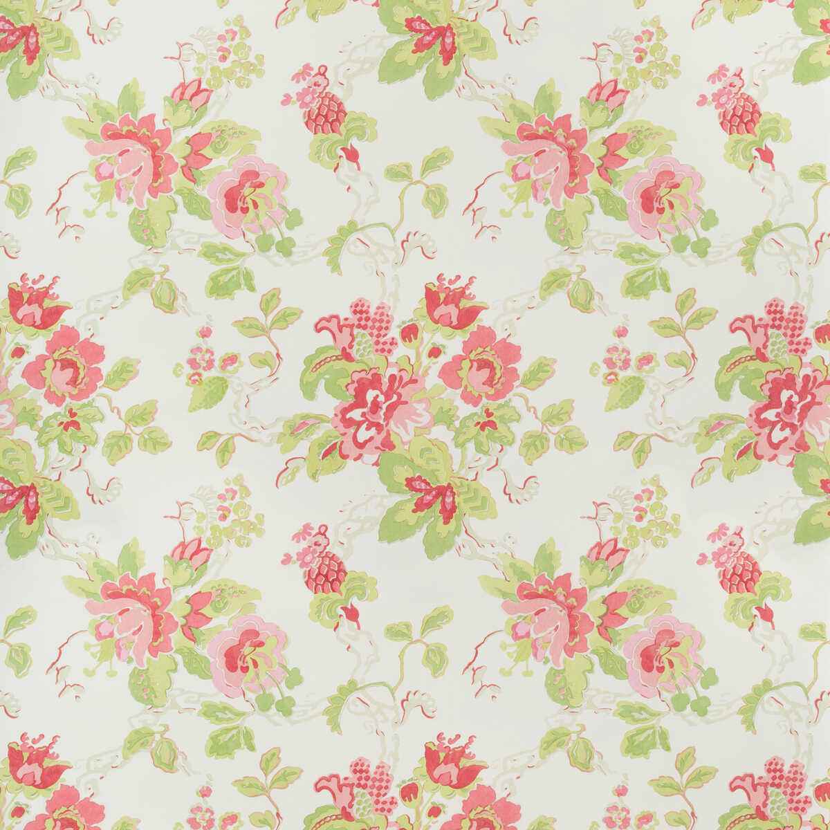 Parnham-Pink-Lime-Lee-Jofa-Wallpaper