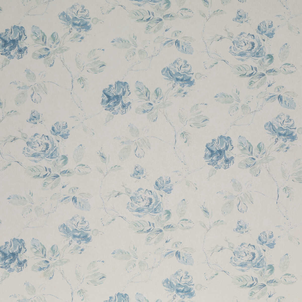 Marlow - Blue/Mint/Cream - LEE JOFA Wallpaper