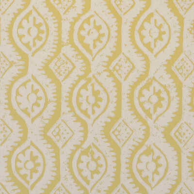Small Damask - Yellow - LEE JOFA Wallpaper