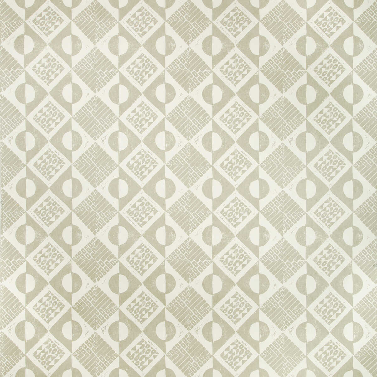 Circles And Squares Wp - Dove - LEE JOFA Wallpaper