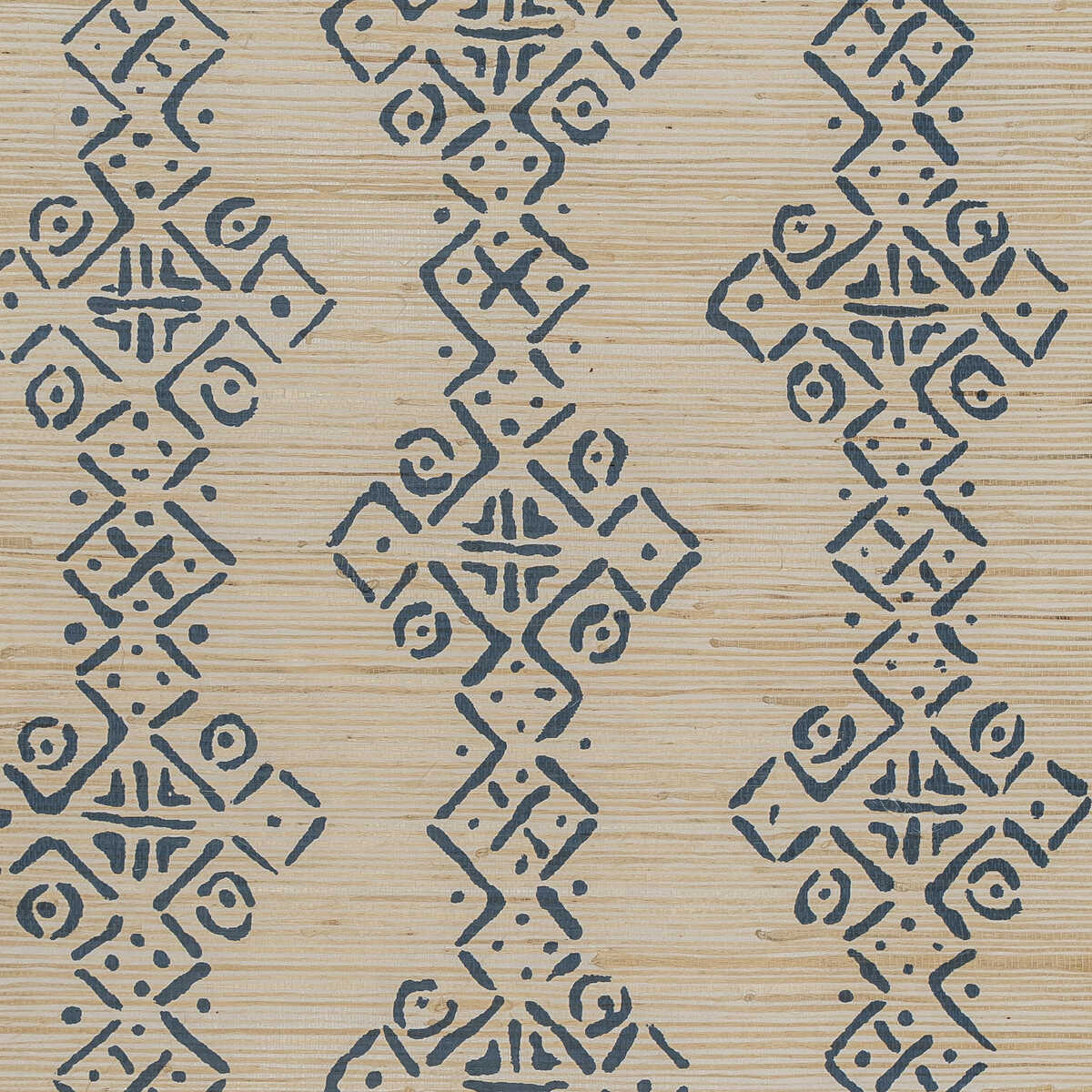 Mali Grasscloth - Indigo