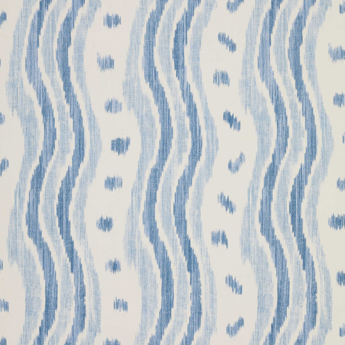 Ikat Stripe Wp - Azure - LEE JOFA Wallpaper