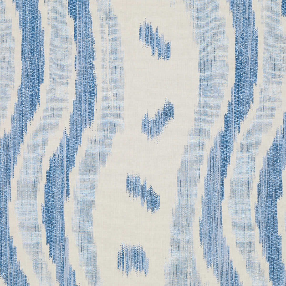 Ikat Stripe Wp - Azure - LEE JOFA Wallpaper