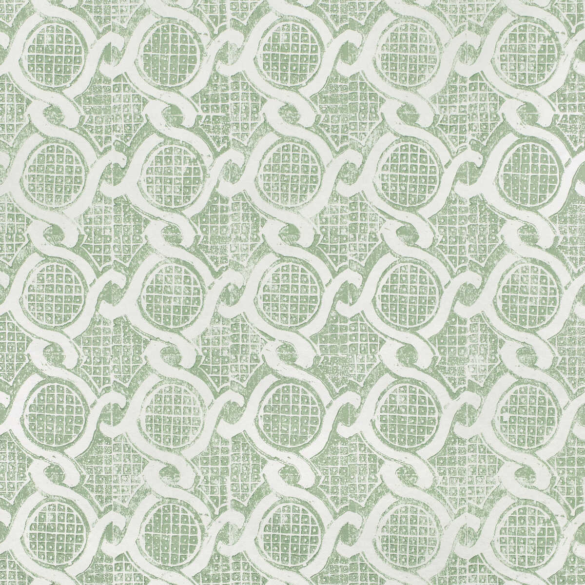 Chain Wallpaper - Green - LEE JOFA Wallpaper