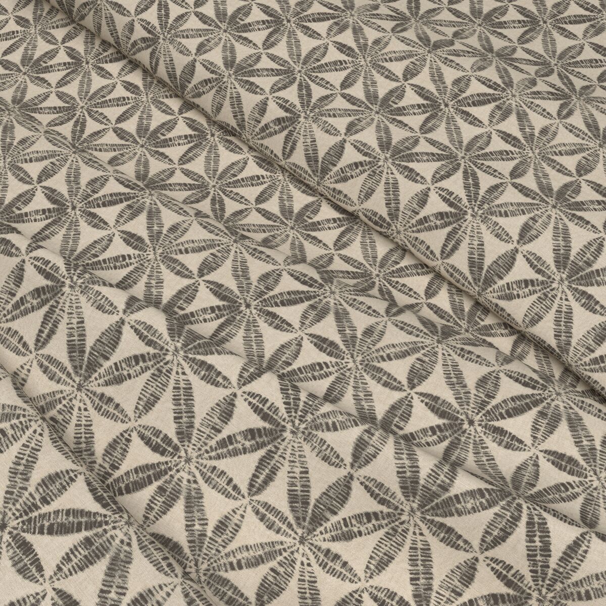 Bandhani - Charcoal - Pure Edit Fabric