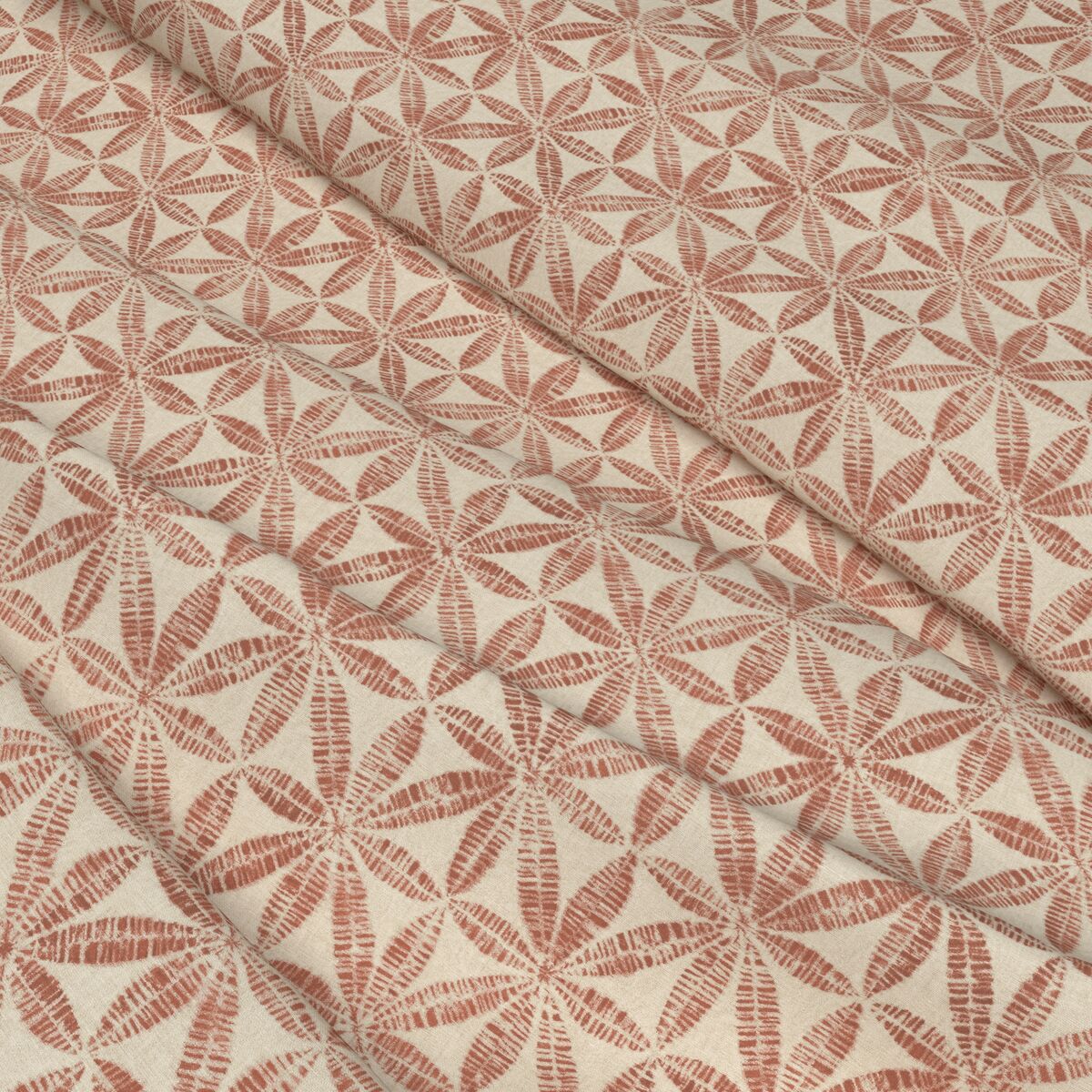 Bandhani - Rust - Pure Edit Fabric