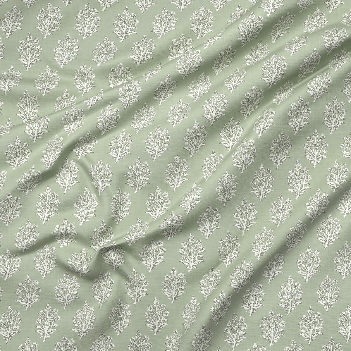 Dabu - Sage - Pure Edit Fabric