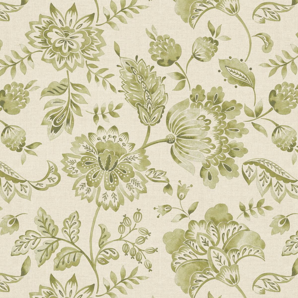 Kamila - Olive - Pure Edit Fabric