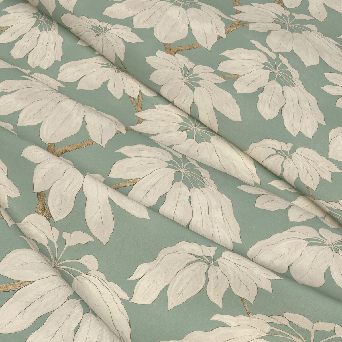 Pondicherry - Soft Teal - Pure Edit Fabric
