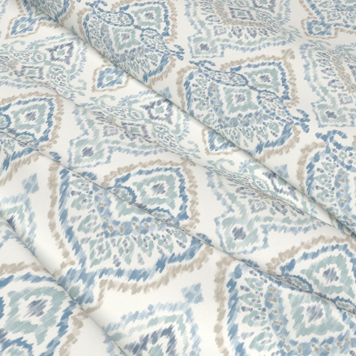Suhani - Azure - Pure Edit Fabric