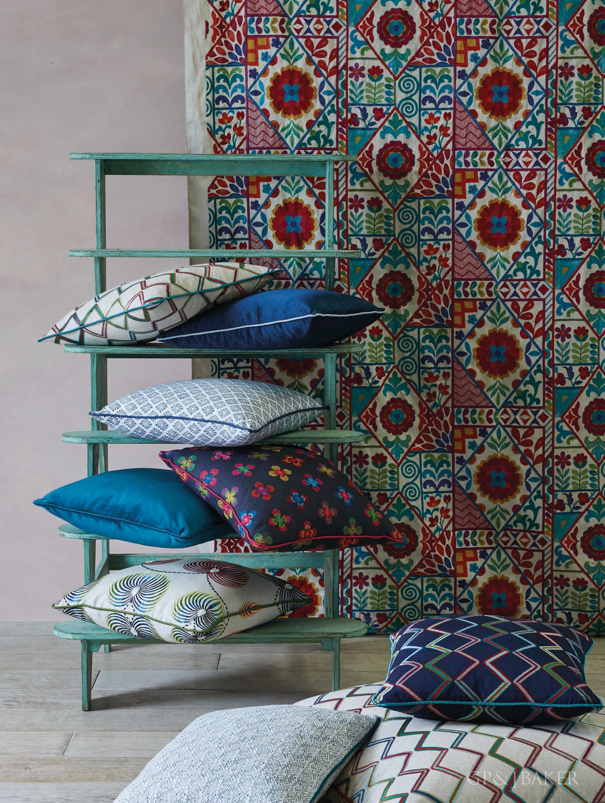 Kahlo - Tutti Frutti - BAKER LIFESTYLE Fabric