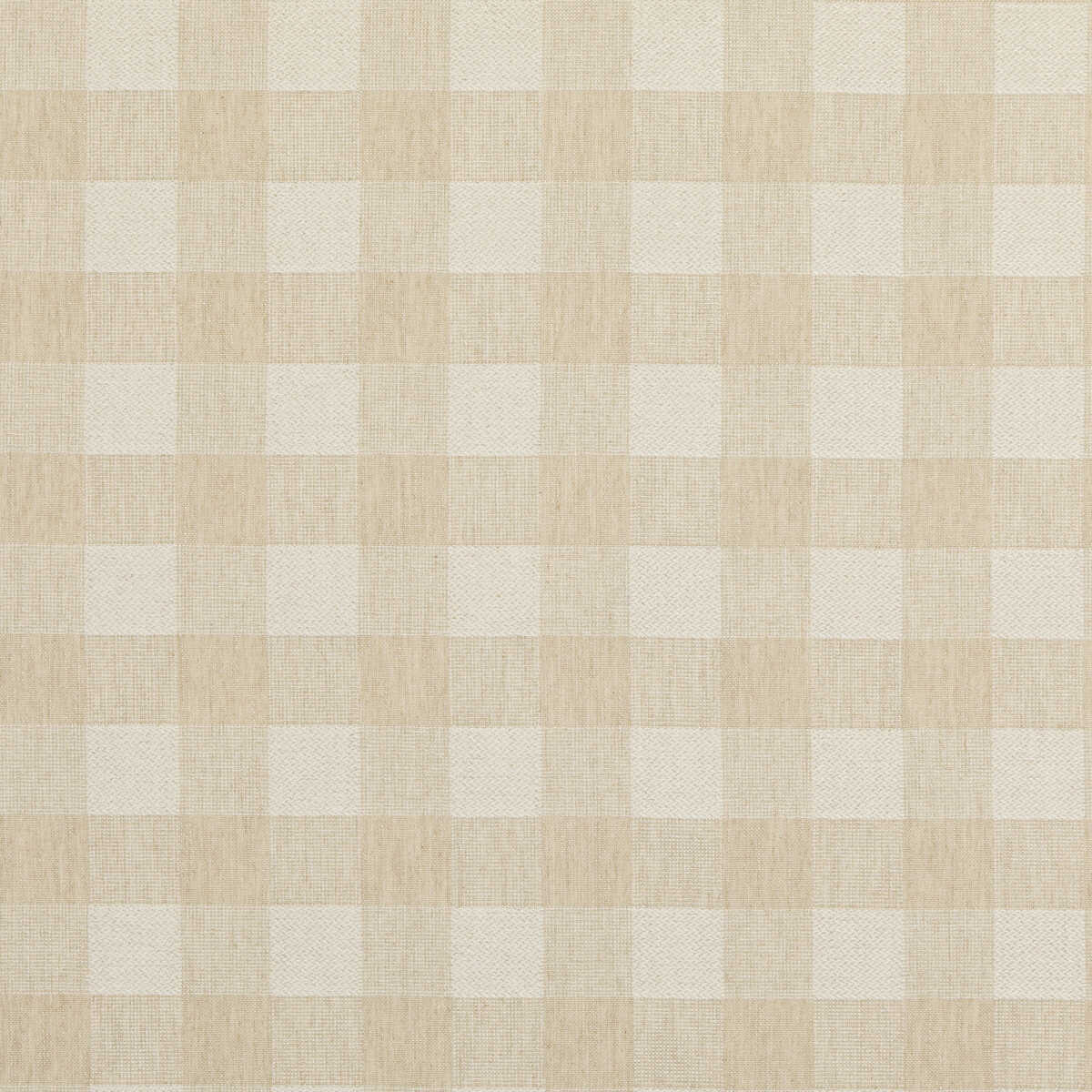 Block Check - Linen - BAKER LIFESTYLE Tela