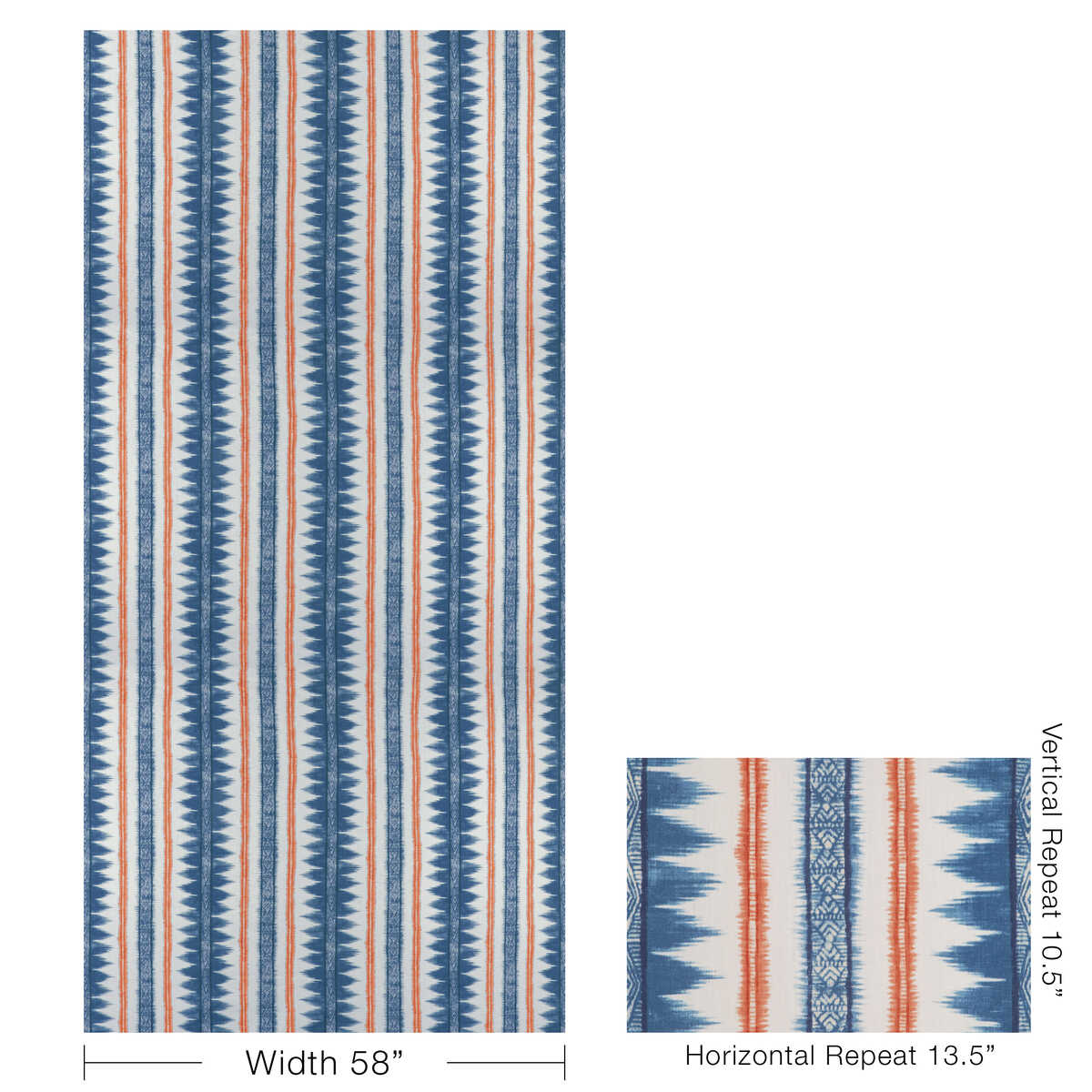 Pine Crest - Royal - KRAVET DESIGN Fabric