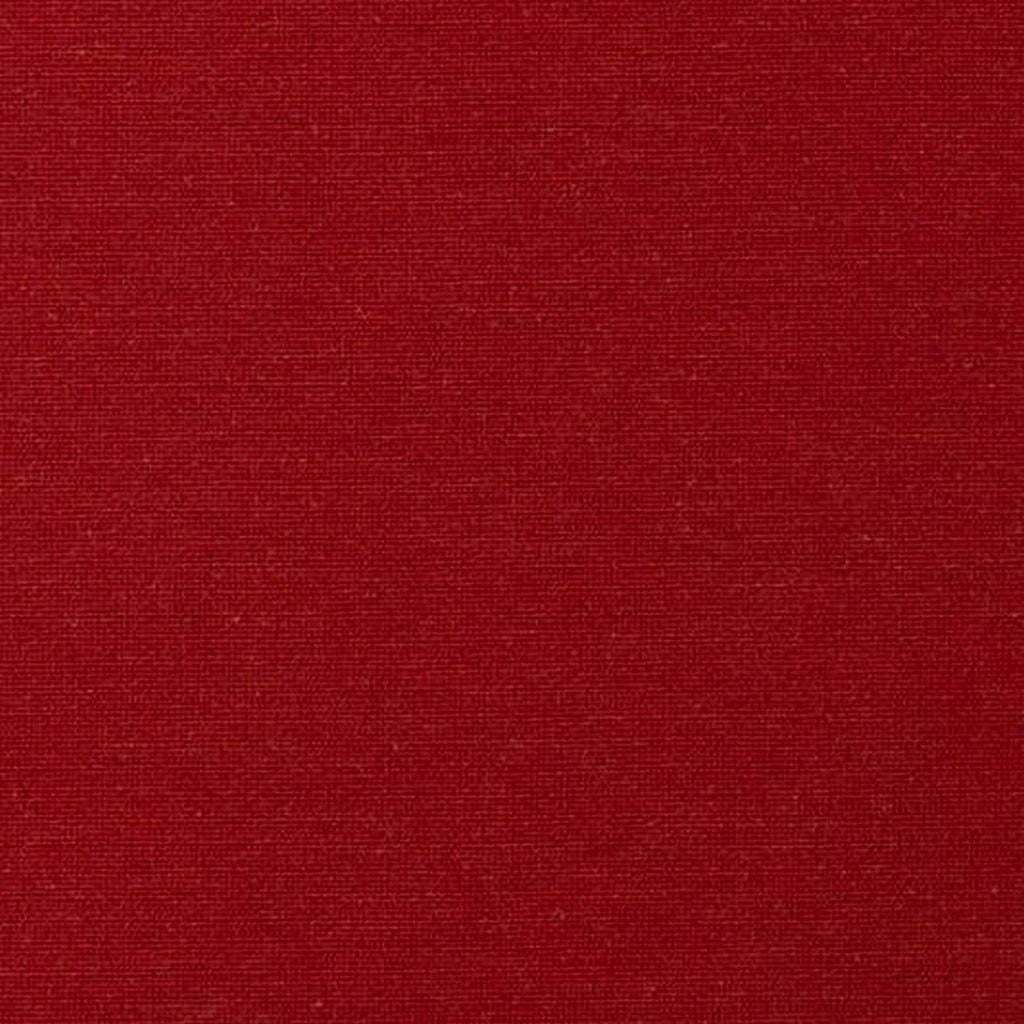 Color: Red, Material: 100% Solution Dyed Acrylic, Mildew Resistant: Yes, Recommended Use: Indoor Outdoor Upholstery Cushion Pillow Drapery, Warranty: 5 Year, Water Repellent: Yes, Width: 54", Pattern Direction: Left / Right, Repeat: N/A
