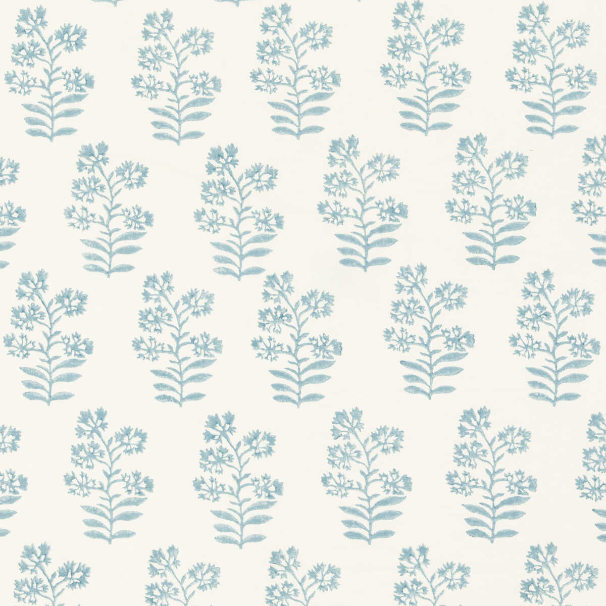 Wild Flower - Soft Blue - BAKER LIFESTYLE Fabric