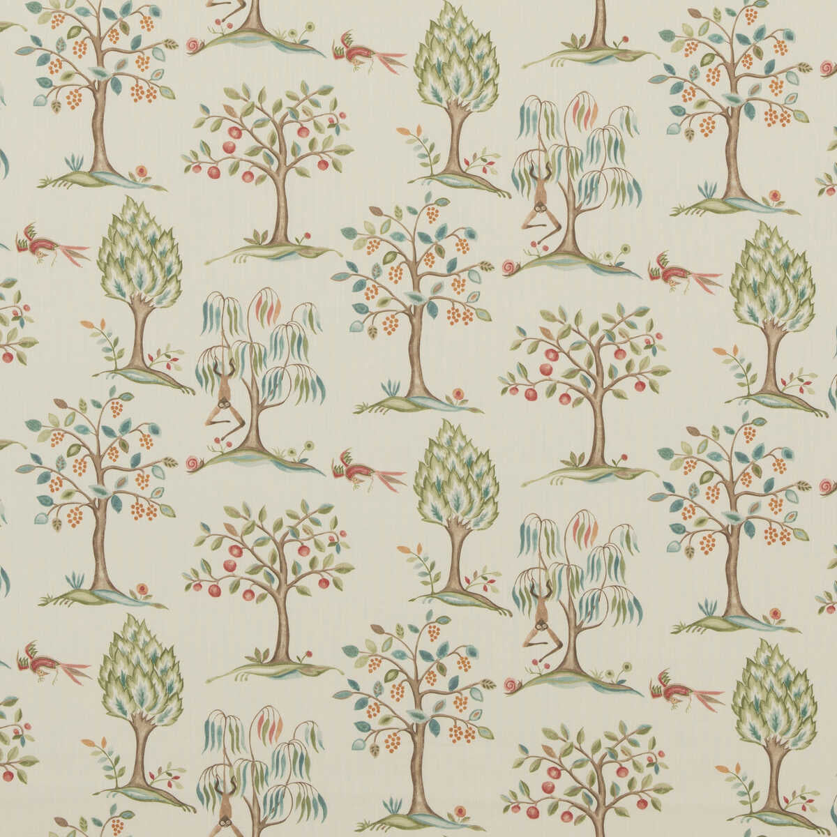 Lilliput - Aqua - BAKER LIFESTYLE Fabric