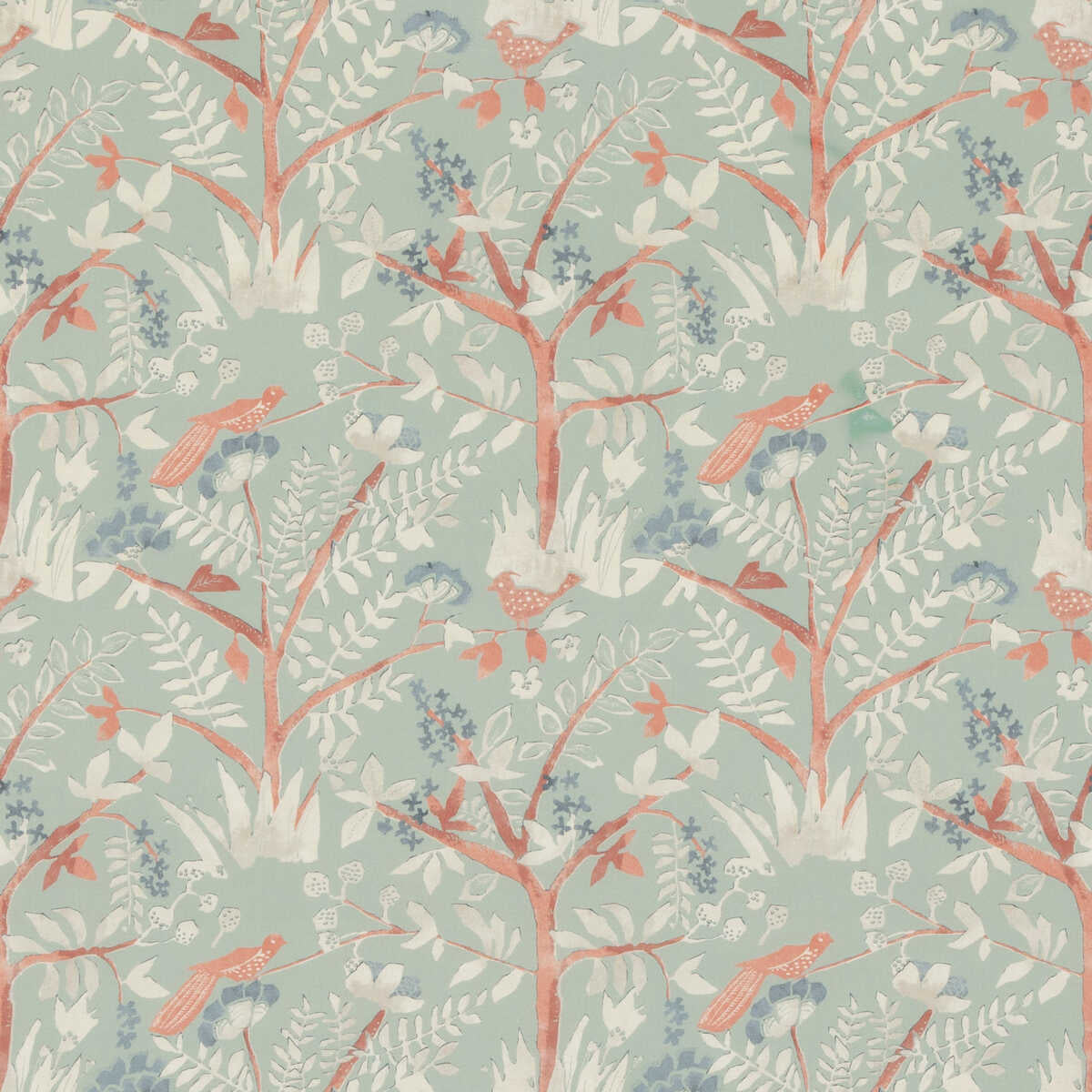 Lulworth - Aqua - BAKER LIFESTYLE Fabric