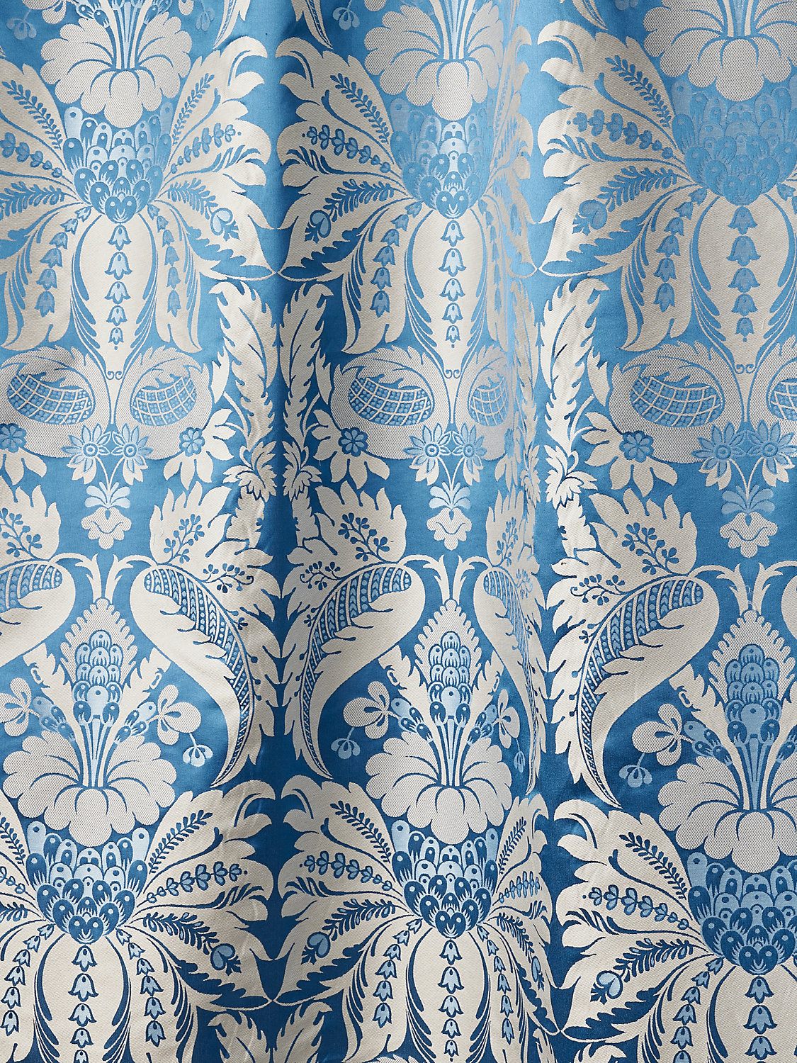 Estate Damask - Blue Jay