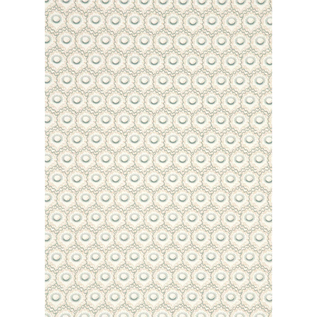 Hawkbury - Aqua/Taupe - BAKER LIFESTYLE Wallpaper