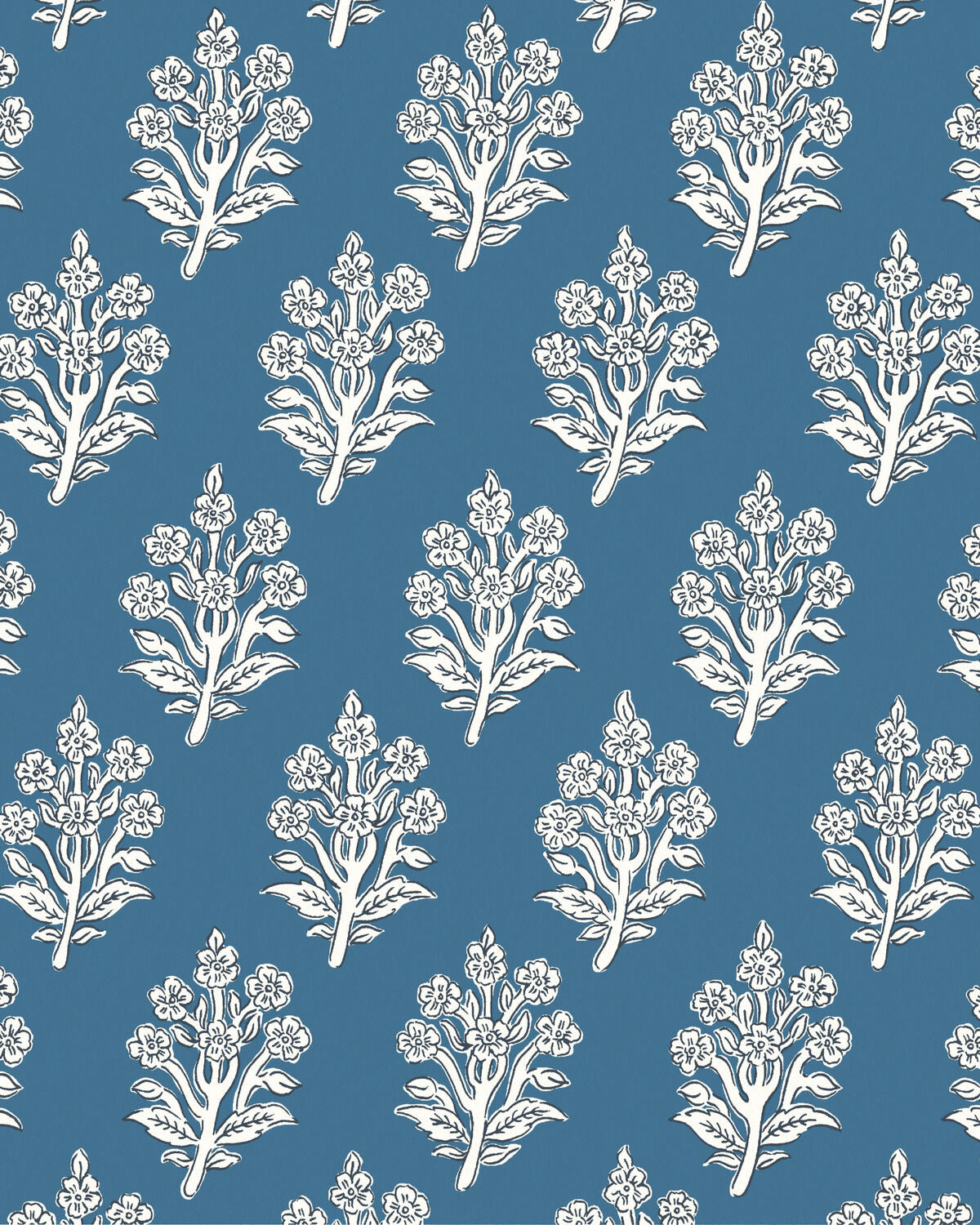 Dabu Wp - Indigo - Pure Edit Wallpaper