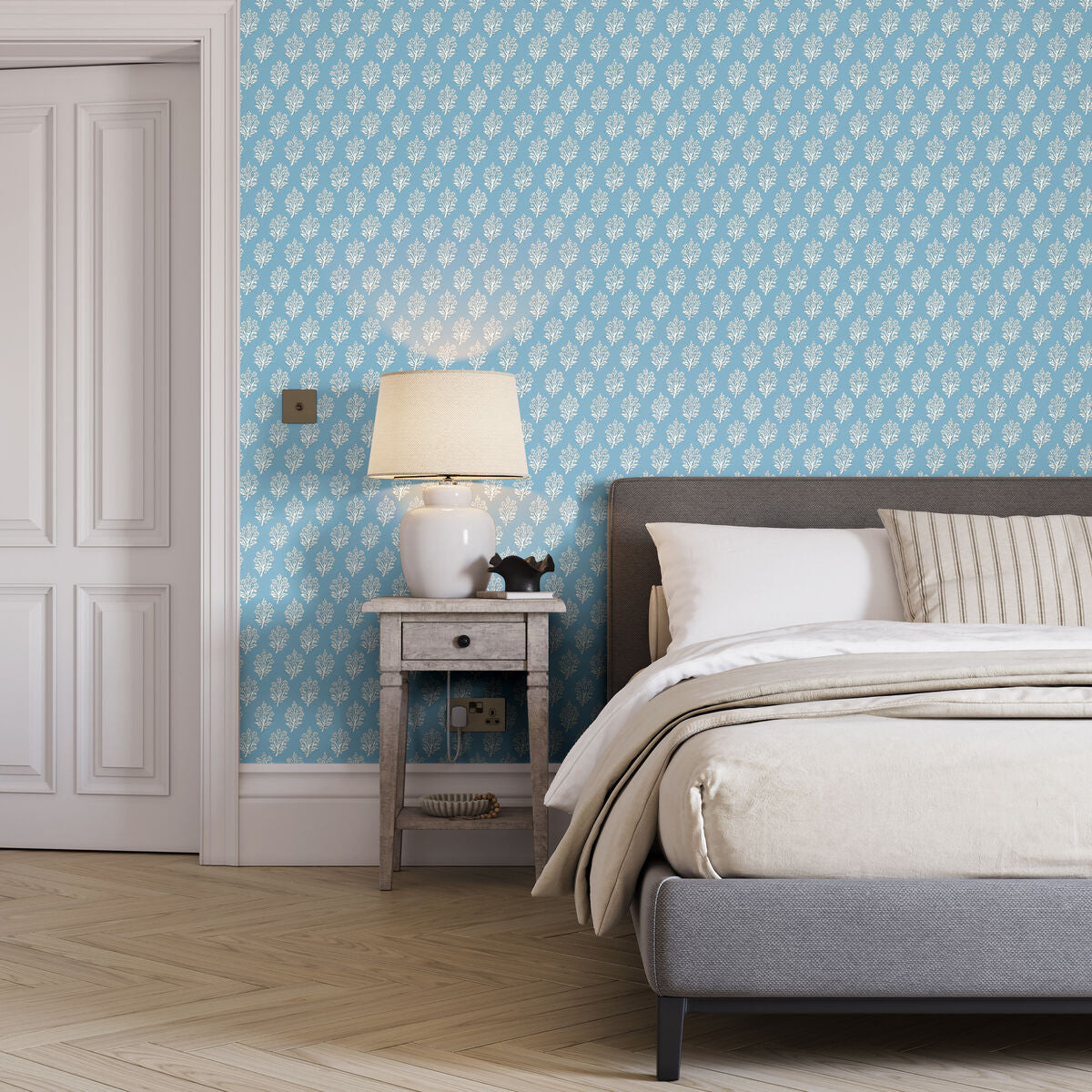 Dabu Wp - Chambray - Pure Edit Wallpaper