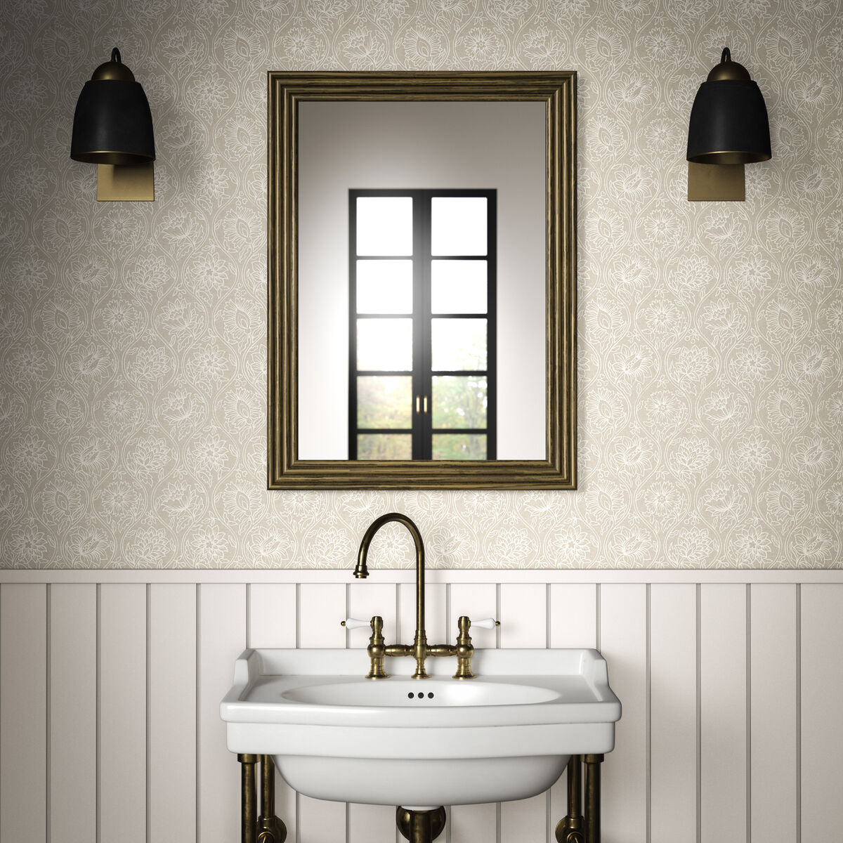 Lotus Wp - Linen - Pure Edit Wallpaper