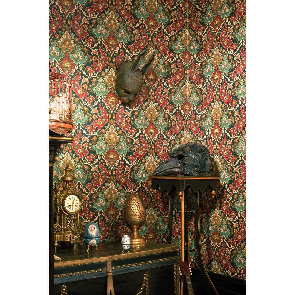 Pushkin - Multi-Coloured - COLE & SON Wallpaper