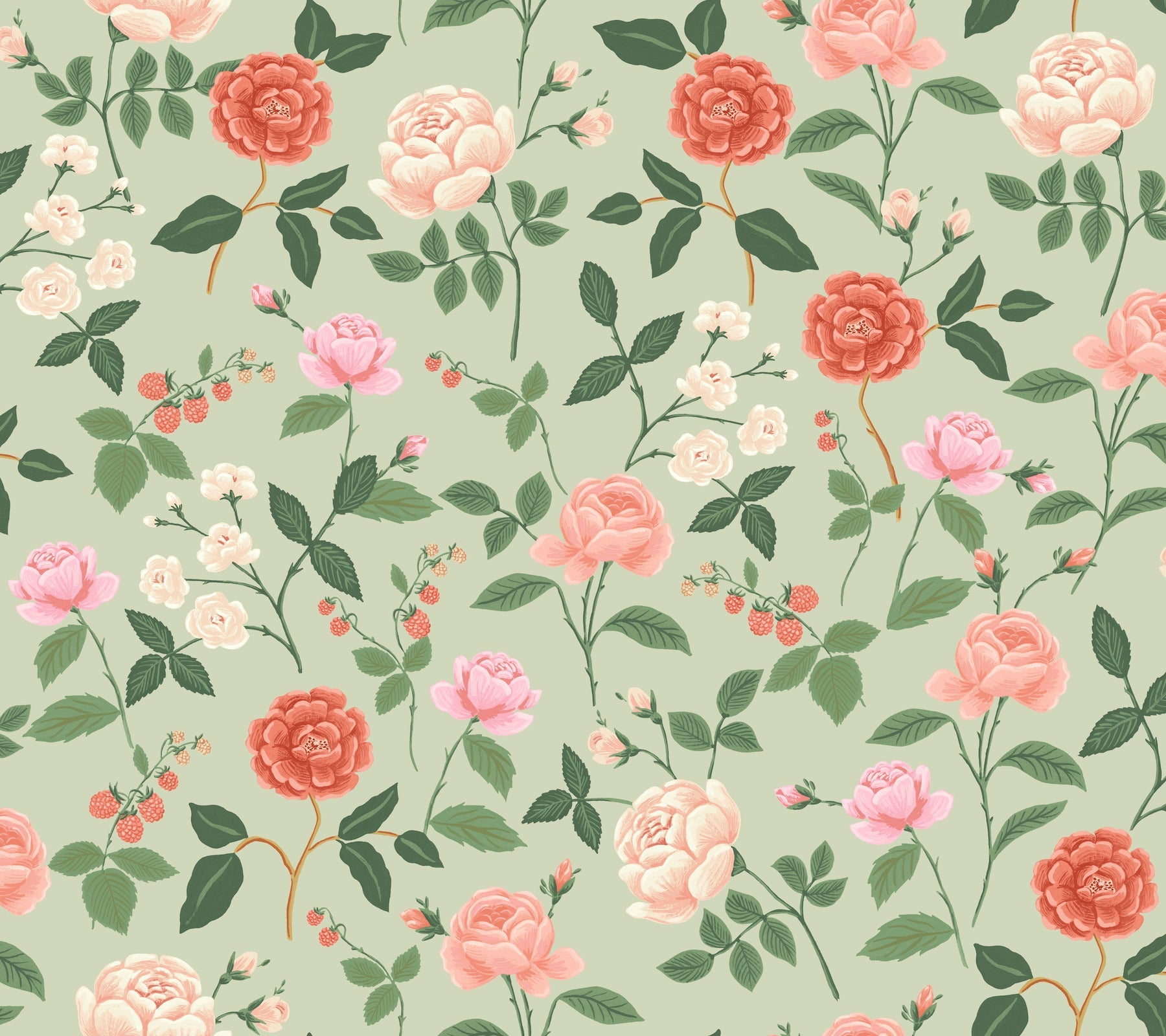 roses-wallpaper-mint-york-wallcoverings-rf7545