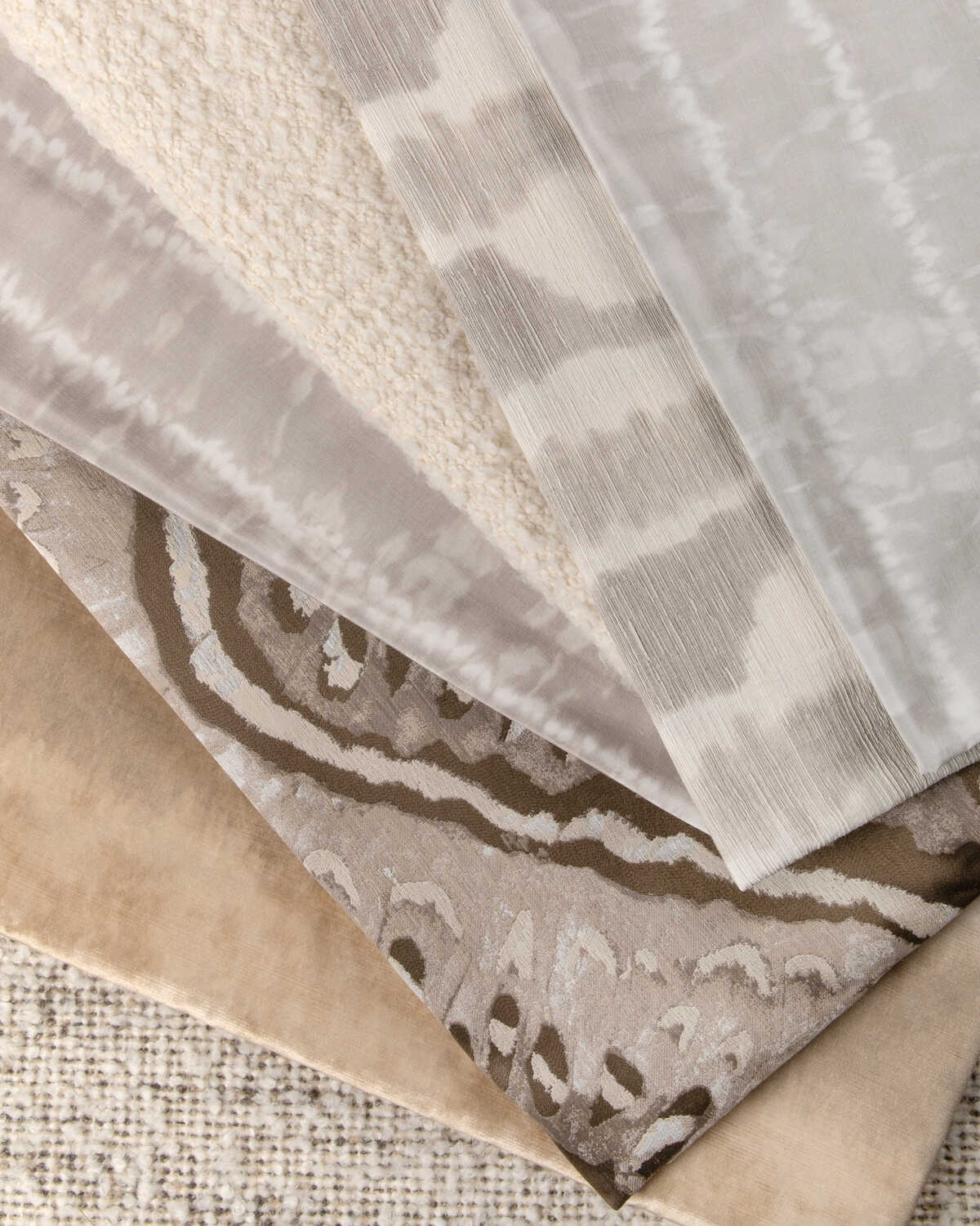 Rhea - Natural - KRAVET COUTURE Fabric